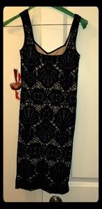 Free People Lace body con dress